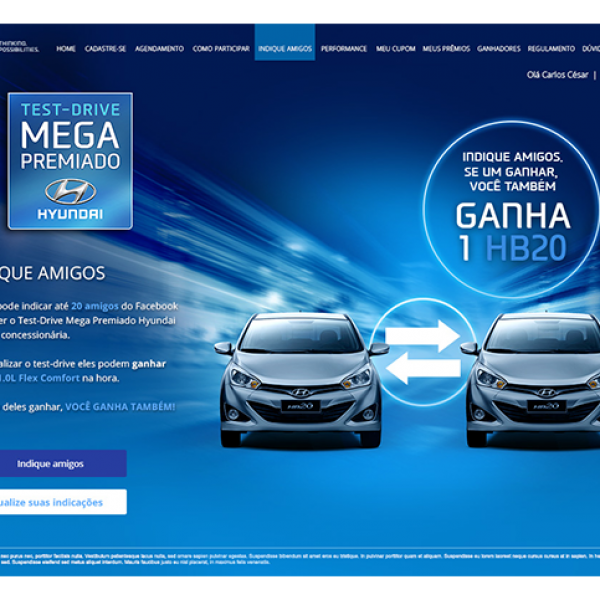 Test Drive Mega Premiado Hyundai